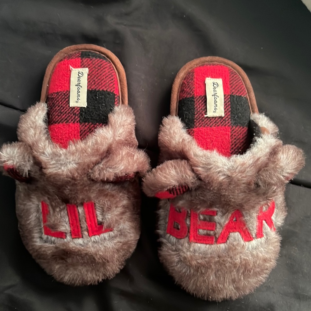 Little bear house slippers